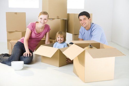 Professional removals team planning a move in Hammersmith