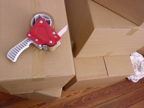 Removal van ready for a same day relocation in Hammersmith