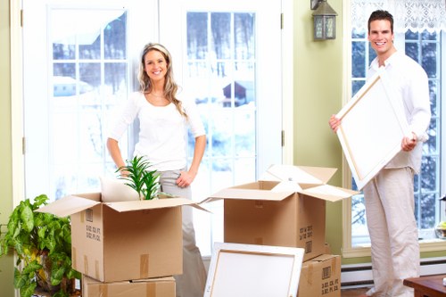 Careful loading of furniture for a Hammersmith flat or office relocation