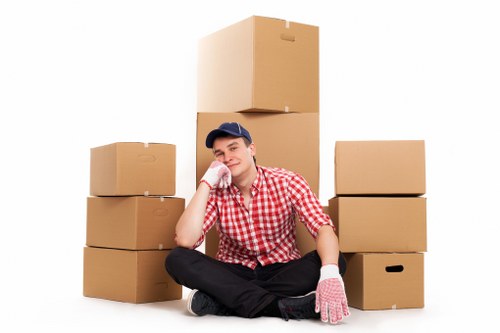 Packing and asset protection for a Hammersmith business move